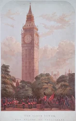 Design för Big Ben, 1859